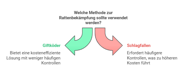 Schlagfallen oder Rattengift? was funktioniert besser?