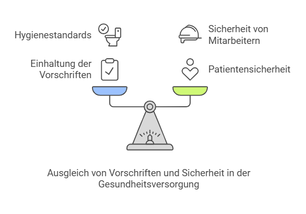 Hygienisch gereinigter Reinraum in einem Pharmaunternehmen mit professionellen Schädlingsmonitoring-Systemen