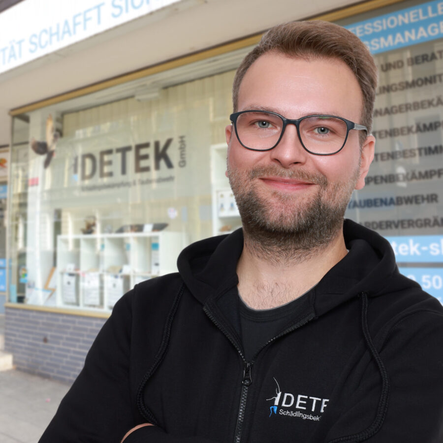 Professioneller Kammerjäger. Schädlingsbekämpfer