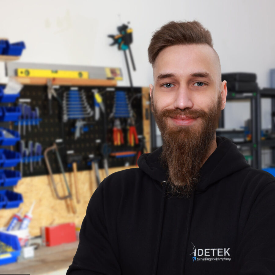 Professioneller Kammerjäger. Schädlingsbekämpfer