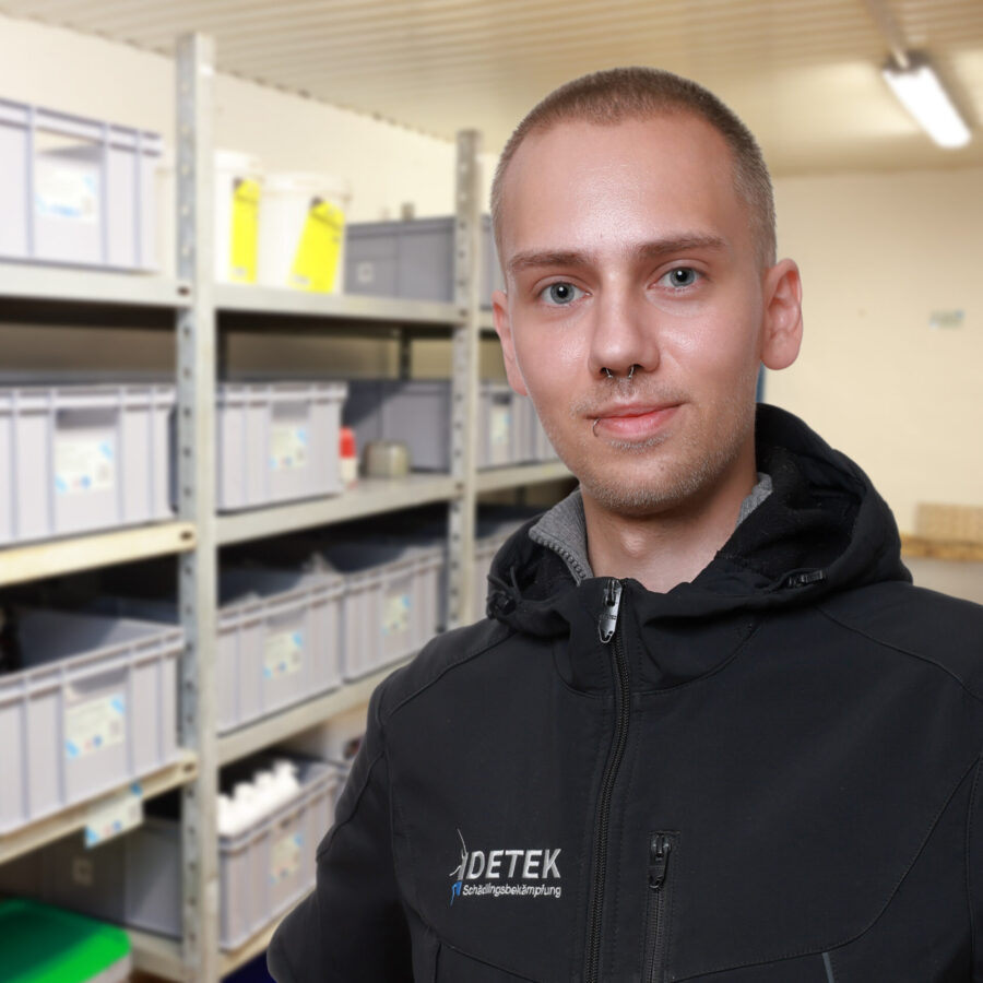 Professioneller Kammerjäger. Schädlingsbekämpfer