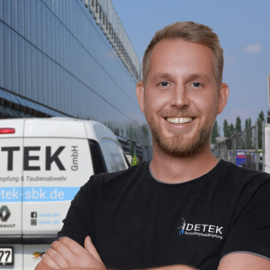 Professioneller Kammerjäger. Schädlingsbekämpfer