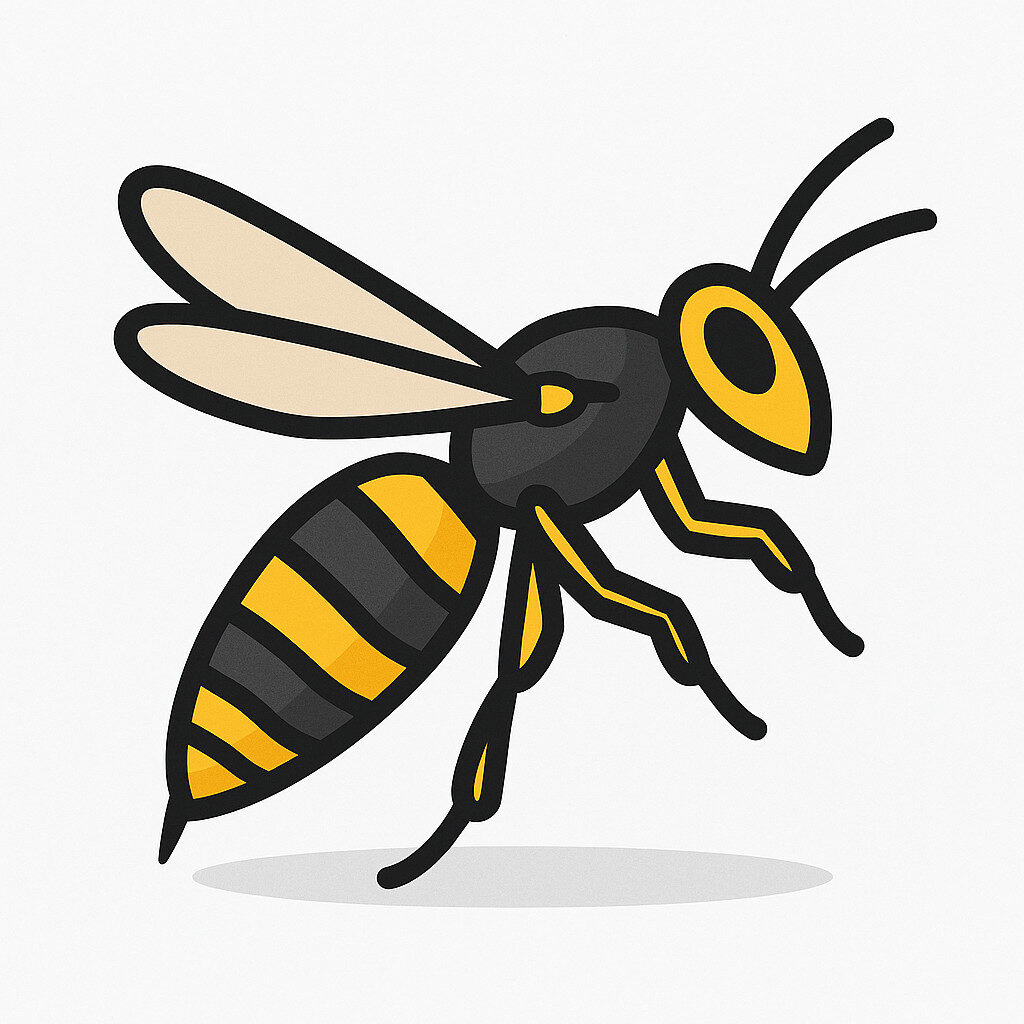 Icon eines Silberfischchens (Lepisma saccharina) – Feuchtigkeitsschädling